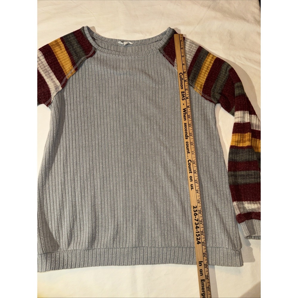 Easel Sweater Womens Small Boho Knit Colorful‎ Oversized - Picture 4 of 9